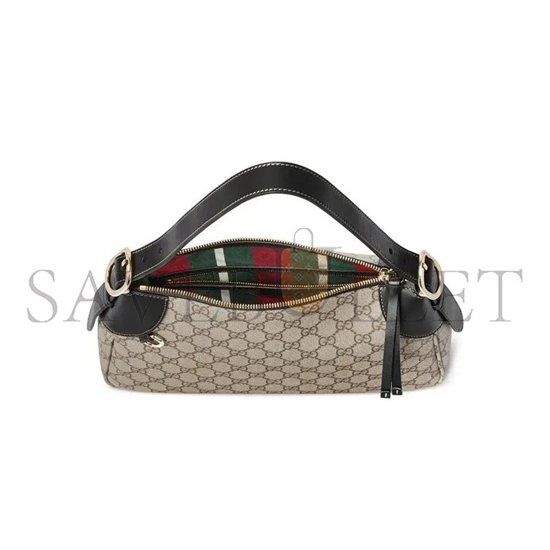 GUCCI GG EMBLEM MEDIUM SHOULDER BAG 815216 (31.5*21*8cm)